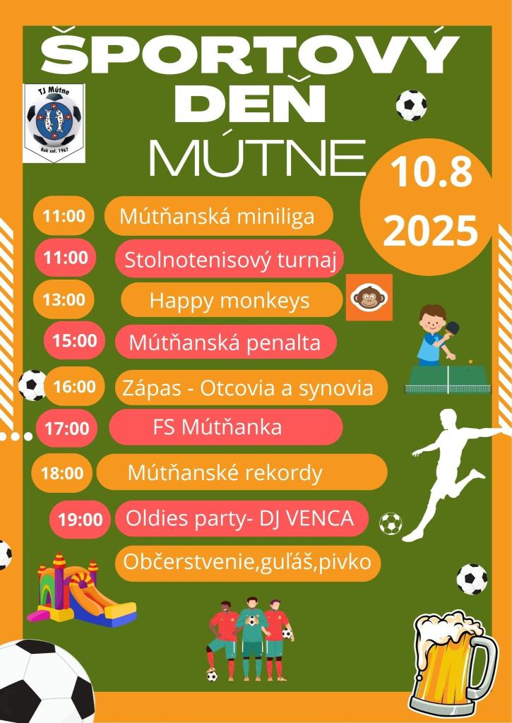Športový deň Mútne