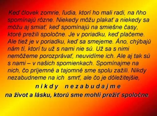 Spomienka zosnulých