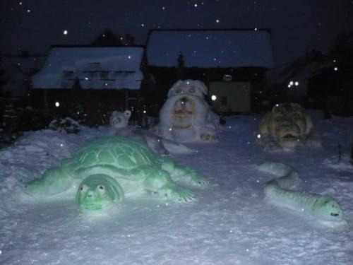 Zvieratá zo snehu